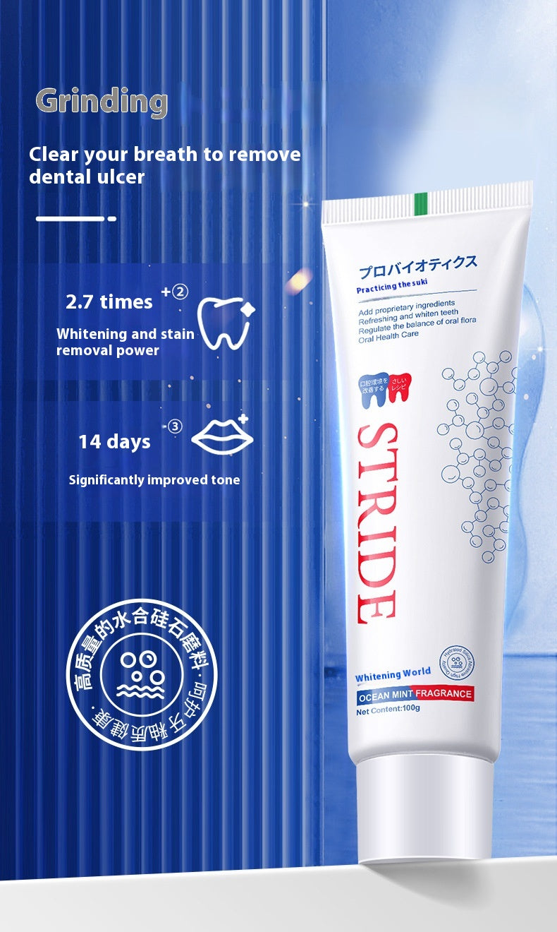 Whitening Toothpaste Breath Brightening Teeth Decontamination Cleaning
