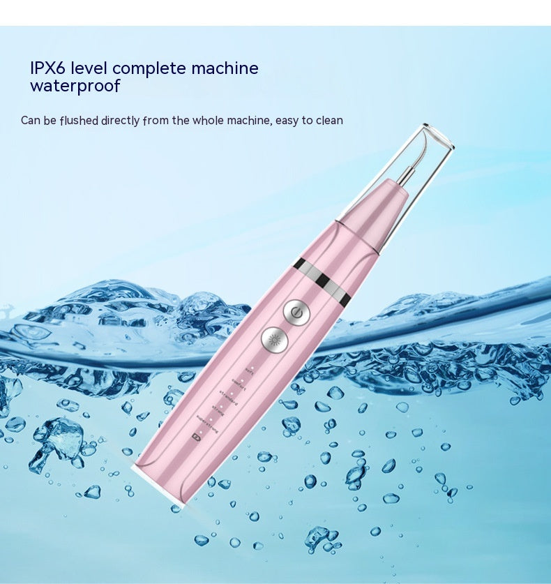 Household Portable Dental Calculus Removal Ultrasonic Teeth Cleaner