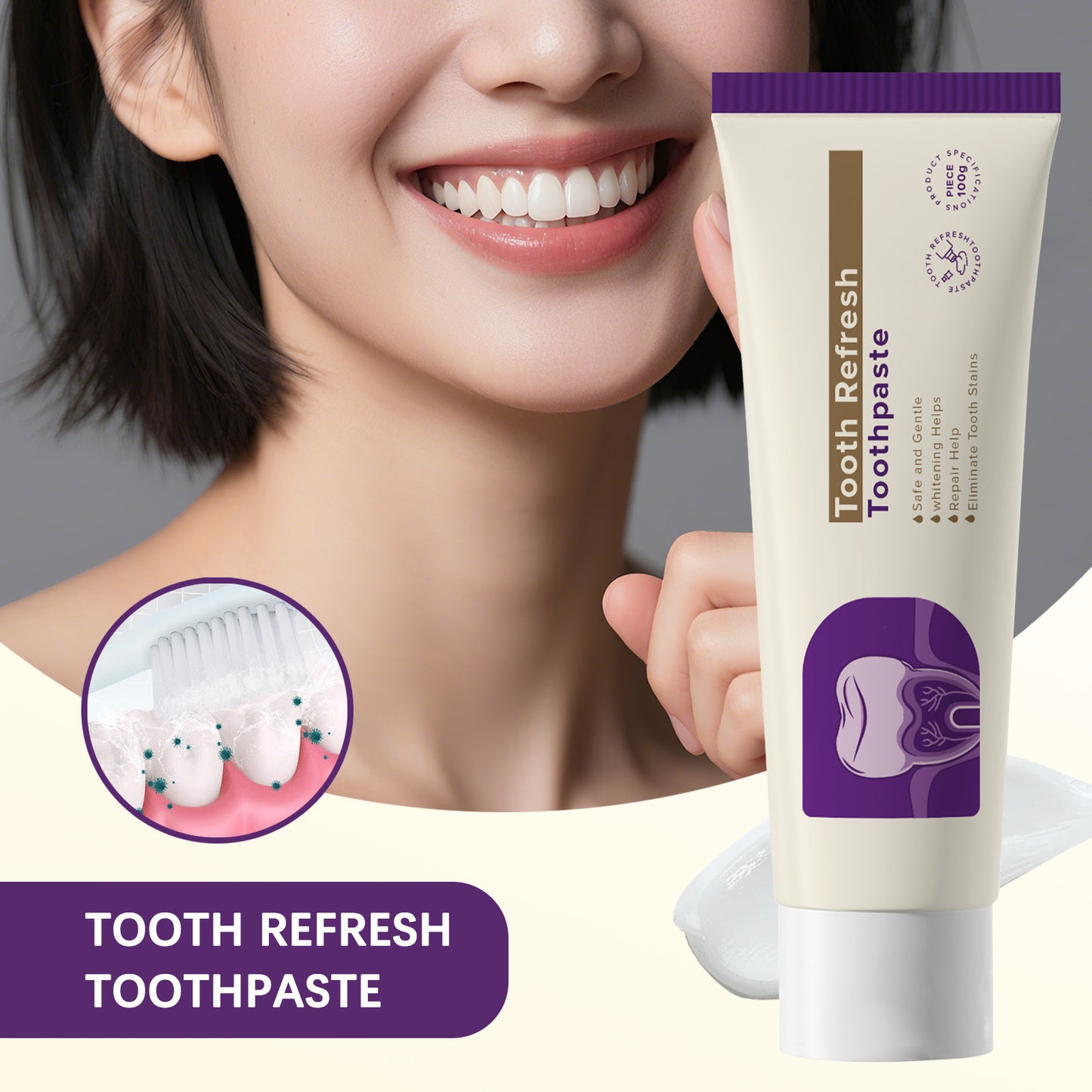 Care Oral Teeth Mint Toothpaste