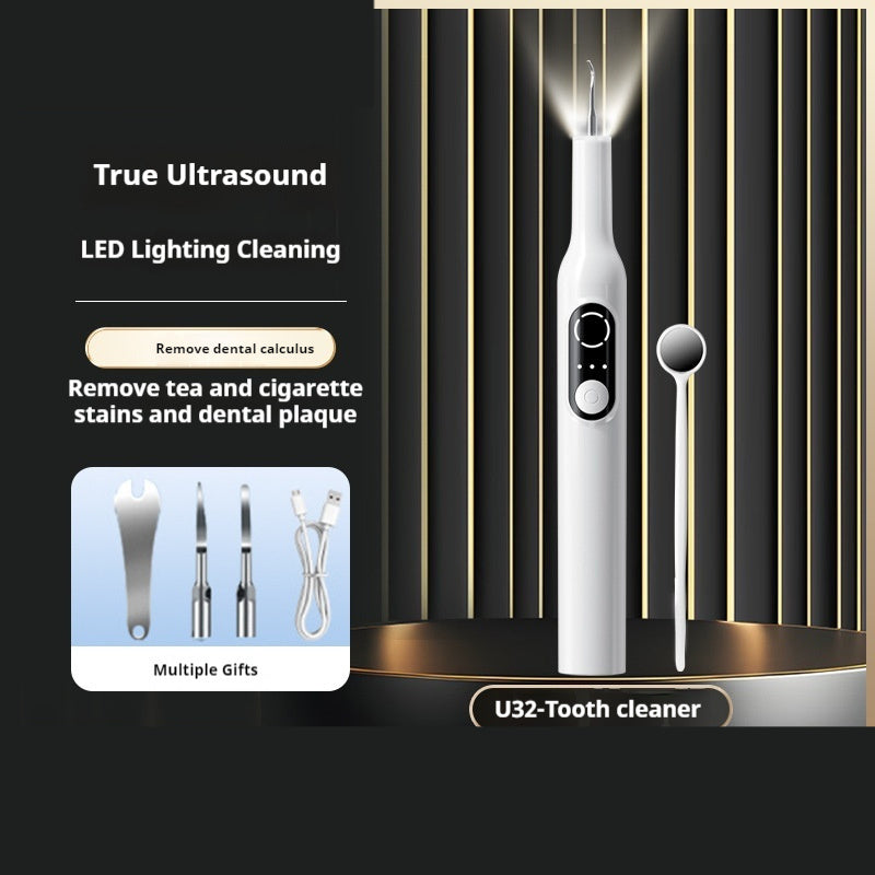 Ultrasonic Electric Teeth Cleaner Removing Calculus And Tartar