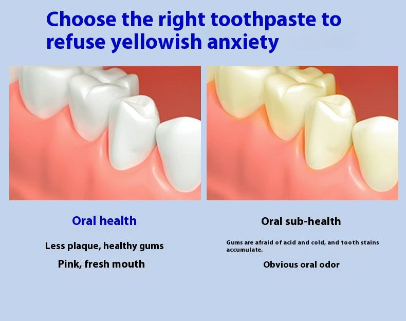 Whitening Toothpaste Breath Brightening Teeth Decontamination Cleaning