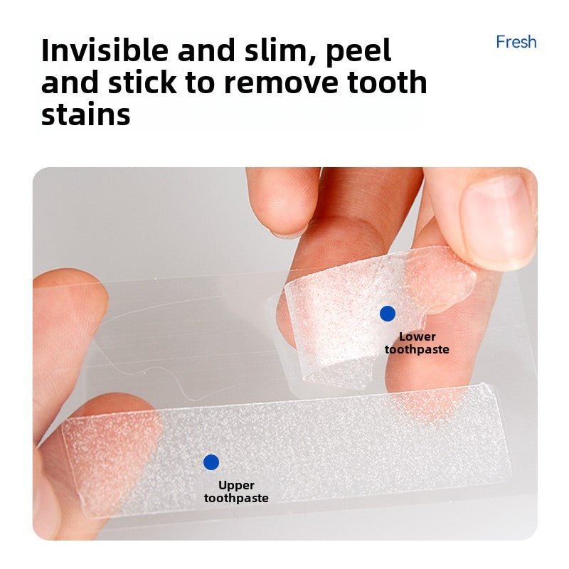14 Pairs Of Pineapple Enzyme Tooth Strips. They Whiten And Brighten The Teeth, And Are Suitable For People Of All Ages Who Carry Out Daily Dental Care