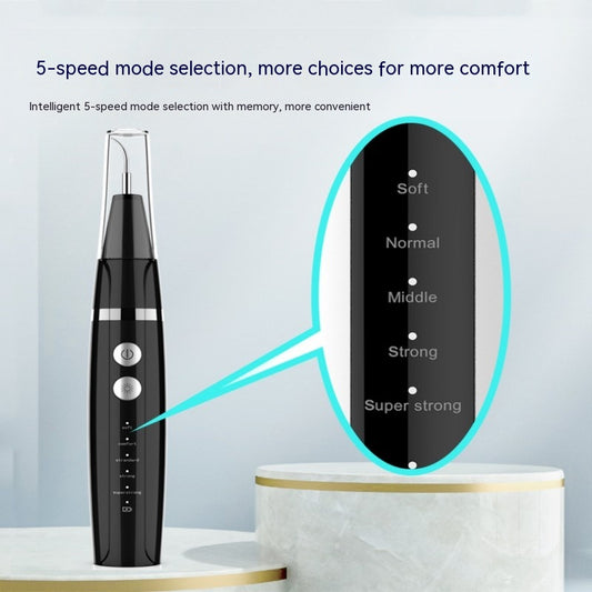 Household Portable Dental Calculus Removal Ultrasonic Teeth Cleaner