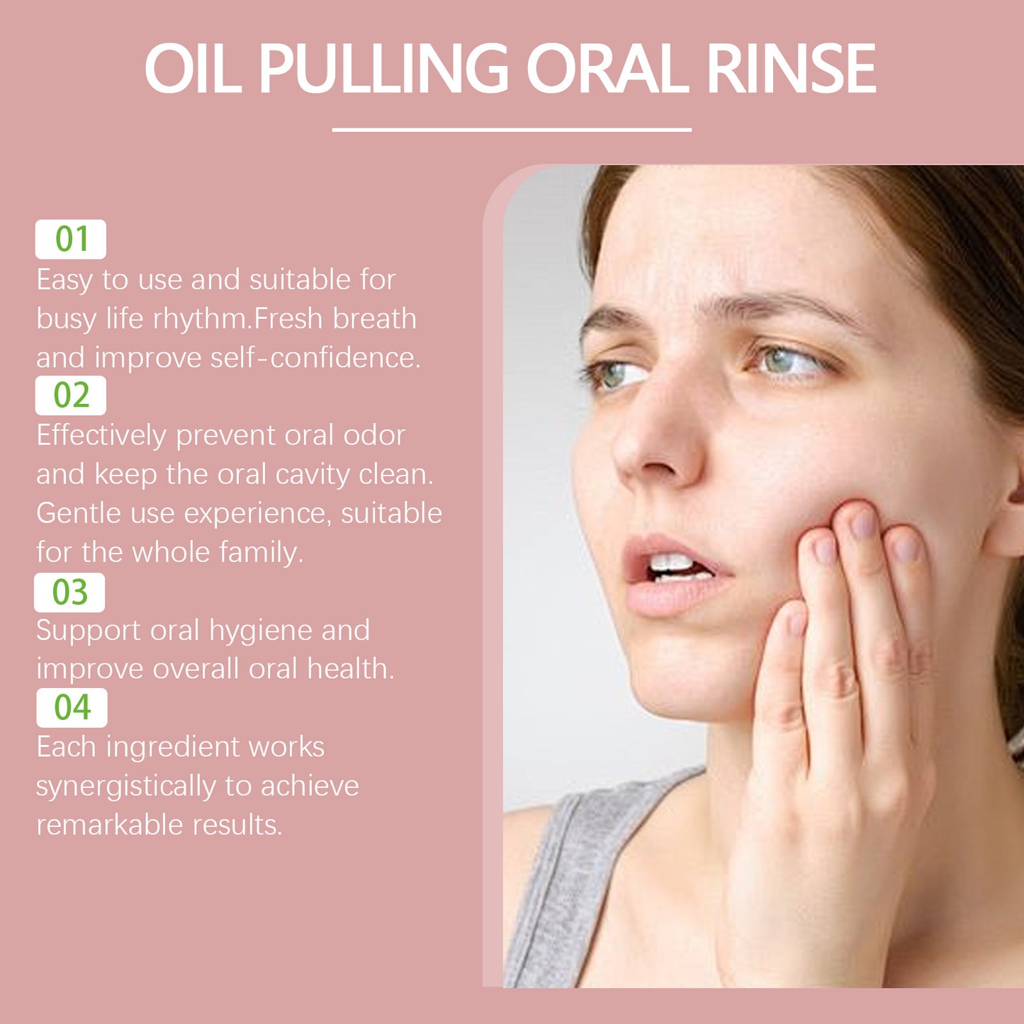 Oral Odor Cleaning Stains Teeth Care Mouthwash