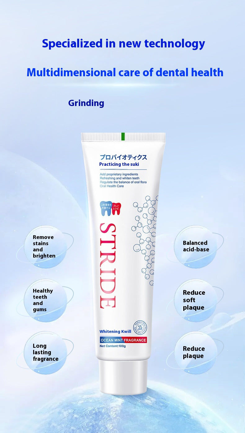 Whitening Toothpaste Breath Brightening Teeth Decontamination Cleaning